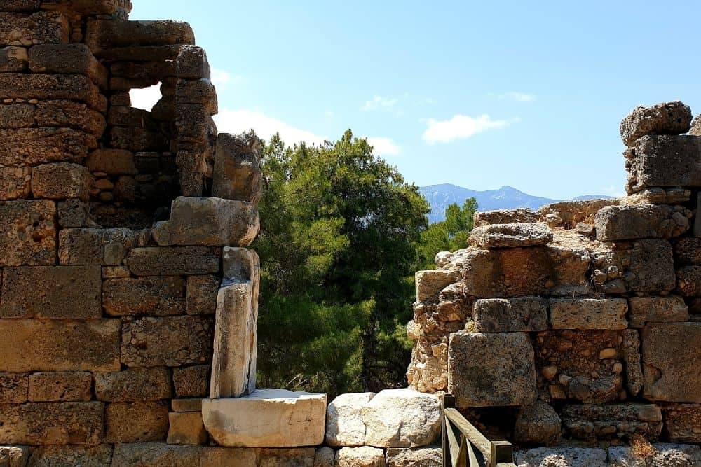 Die antike Stadt Phaselis