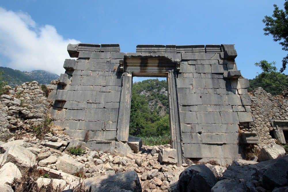 Olympos Tempel sehenswürdigkeiten kemer