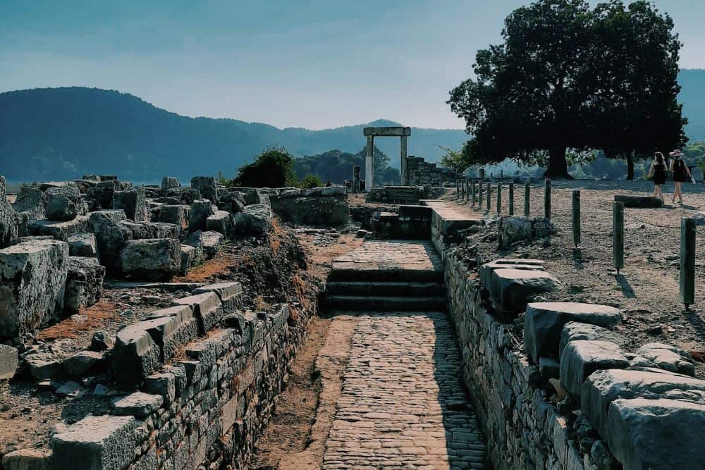 Ruinen der antiken Stadt Kaunos