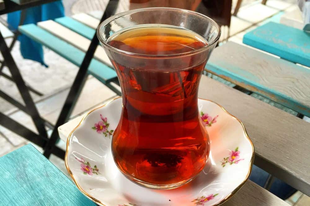 Türkischer Tee Farbe