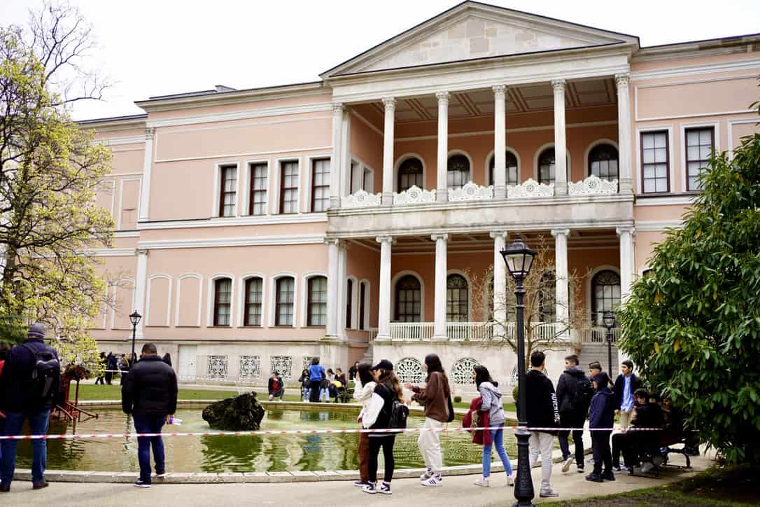 Nebengebäude im Dolmabahce Palast