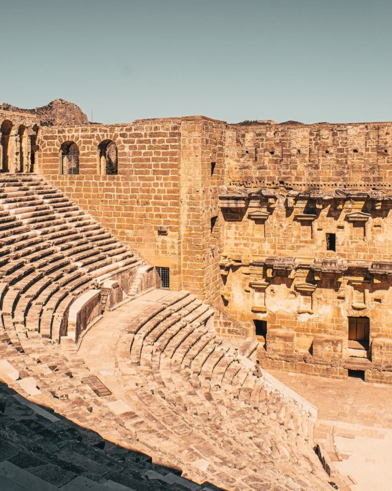 Aspendos: Das besterhaltene römische Theater der Türkei