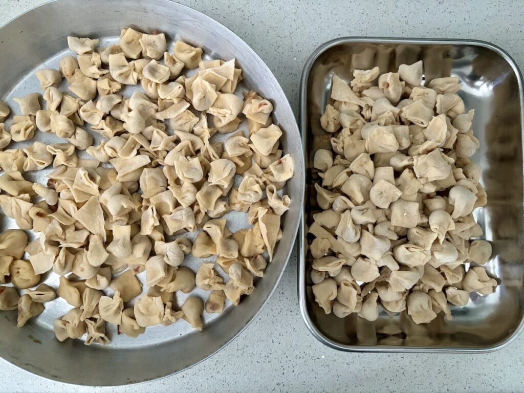 Manti - Türkische Teigtaschen mit Joghurt