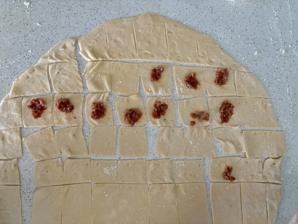 Manti - Türkische Teigtaschen mit Joghurt